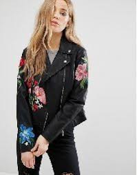Leather Embroidery Trend New Look Leather Jacket Coats For Women New Look Fashion