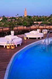 The Bar On The Top Of The Roof Of The Brand New Hotel Delano Marrakech Find All Mo Best Honeymoon Destinations All Inclusive Honeymoon Resorts Top 10 Hotels