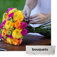 Wrap your bouquet with floral tape. Wedding Flowers