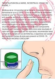 No Hay Evidencia De Que El Mentholatum Y El Eucalipto Sirvan Para Impedir El Desarrollo Del Covid 19 En El Cuerpo Humano Colombiacheck