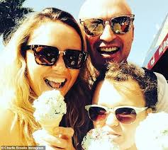 Charlie Brooks reveals her ex-partner lives in the flat above her and their  teenage daughter