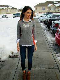 Sueter Camisa Casual Work Outfits Women Trendy Business Casual Work Outfits Women