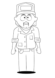 These are the adventures of four children, stan marsh, eric cartman, kyle broflovski and kenny mccormick. Stuart Mccormick From South Park Coloring Page Free Printable Coloring Pages For Kids