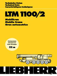 Liebherr Ltm 1100 Series Specifications Cranemarket