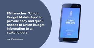 The decision to publish the documents for the members of. Indian Govt Launches Union Budget Mobile App For Hassle Free Access