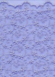 Embroidered Fabric Periwinkle Periwinkle Color Purple Aesthetic Periwinkle