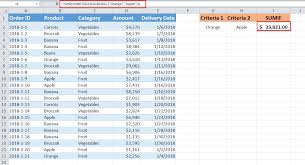 How To Use Sumif With Multiple Criteria In Excel Excelchat Excel Tutorials Excel Being Used