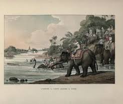 PEOPLE OF INDIA PHOTOS: Old Asian Hunting Photos[HUNTING ANIMALS WAS A HOBBY AND SPORTS FOR THE RULERS-BRITISH]