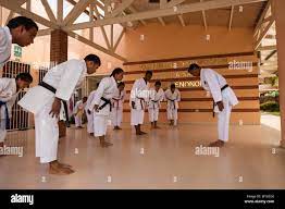 Bow to sensei hi-res stock photography and images - Alamy