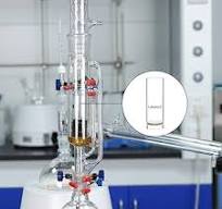 Glass Extraction Tube Laboy Glass Extraction Thimble With Fritted Disc –  For 55/50 Soxhlet Extractor, 45x130mm, Coarse Porosity Extractor Glass Tube