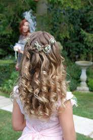 Pretty Waterfall Braid For Little Bridesmaid Or Flower Girl Www Beautifulhair4weddings Co Uk Flower Girl Hairstyles Bride Hairstyles Braided Hairstyles