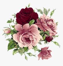 Transparent Tumblr Rose Png Rosas Vintage Png Png Download Kindpng
