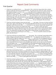 Scholastic Report Card Comment Examples Download As Word Doc Doc Pdf File Pdf Text Fi Report Card Comments Remarks For Report Card School Report Card