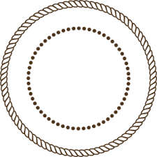 Brown Rope Circle Stamp Md Png 300 300 Pixels