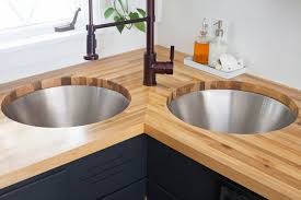 installing butcher block counters with