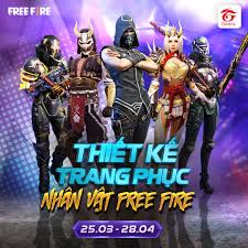 Anh em nào dùng ios iphone ipad bị văng game thì đừng lo nhé đây là tình trạng chung của nhiều game bên apple đang sửa dần rồi nhé. Garena Free Fire Cuá»™c Thi Thiáº¿t Káº¿ Trang Phá»¥c Nhan Váº­t Free Fire Thá»i Gian 25 03 15 05 2019 Ná»™p Tac Pháº©m Dá»± Thi Tá»« 25 03 Ä'áº¿n 28 04
