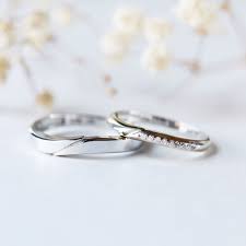 Diamond Wedding Band Couple Ring Set Matching Band Couple Ring Etsy Diamond Wedding Bands Couples Ring Set Alternative Engagement Rings