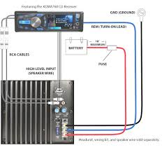 Using an incorrect fuse could damage the radio. Car Amplifier Wiring Diagram Installation Http Bookingritzcarlton Info Car Amplifier Wiring Diagram In Subwoofer Wiring Car Amplifier Car Audio Installation