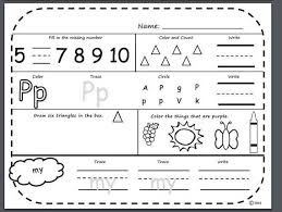worksheets for kindergarten morning work worksheets etsy canada