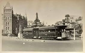 Bombay Tramway, Horse & Electric Trams – 4 Postcards 1900 & Video from 31st March 1964 four postcards from 1900 to 1920 show Bombay's tramway, its horse, and electric trams. The images