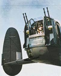 RAF Lancaster tail gunner, WW2.