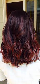 A R Auroraraetana Fresh Hair Hair Styles Red Balayage Hair