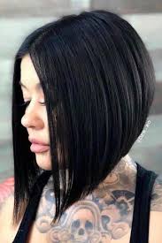 Different types of short angled hairstyles for women over 60 in 2021. Sharp Angled Hair
