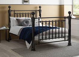 Wrought iron and brass bed co. Hugo Nickel Metal Bed Frame Dreams