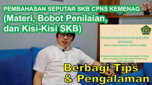 Check spelling or type a new query. Pembahasan Seputar Skb Cpns Kemenag Youtube