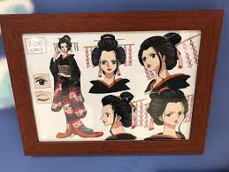 210 nico robin hd wallpapers and background images. Robin S Wano Character Design Taken At The Fukuoka Mugiwara Store Onepiece