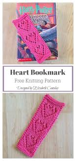 Join the club to be the first to receive the new patterns, as well as the latest news and exclusive member discounts. Heart Bookmark Free Knitting Pattern