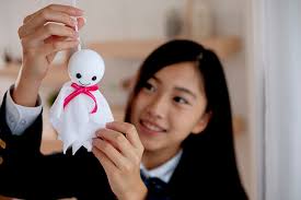 Japanese dragon cloud spirits in nature