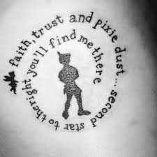 Pin By Cameron Hopkins On Peter Pan I Won T Grow Up At Least Not All The Way Faith Tattoo Rib Tattoo Quotes Unique Quote Tattoos