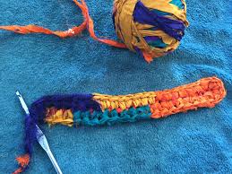 oval rag rug free crochet pattern