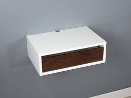 Contemporary Floating Nightstand Mid Century Modern Nightstand Side Table Bedside Table Wall Mount Night Stand With A Door In 2020 Floating Nightstand Contemporary Nightstand Wall Mounted Bedside Table