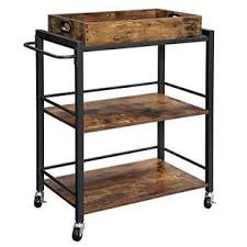 vasagle alinru kitchen serving cart