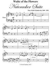 Waltz of the flowers by tchaikovksy, written for the nutcracker ballet. Waltz Of The Flowers Nutcracker Suite Tchaikovsky Beginner Piano Sheet Music By Peter Ilyich Tchaikovsky