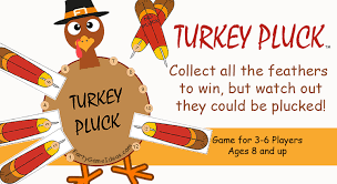 Turkey Pluck Thanksgiving Game Of Kids And Adults