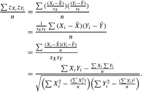 pearsons correlation coefficient sage research methods