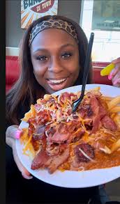 Delicious chilli cheese fries at Decker's Dairy Bar in Cornwall