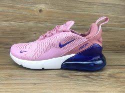 Splendid Nike Air Max 270 Pink Dark Blue Women S Casual Shoes Sneaker Casual Shoes Women Nike Air Max Casual Shoe Sneakers