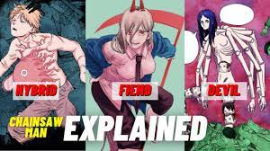 CHAINSAW MAN EXPLAINED. Difference Between DEVILS, FIENDS and HYBRIDS  (SPOILERS) - YouTube