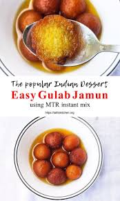 Gulab Jamun Is The Most Popular Indian Dessert It Is Basically A Deep Fried Ball Soaked In Sugar Syrup It C Indian Desserts Indian Food Recipes Easy Desserts