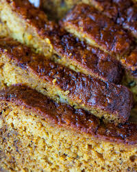 Roast pumpkin and banana bread. Pumpkin Banana Bread With Browned Butter Frosting Averie Cooks