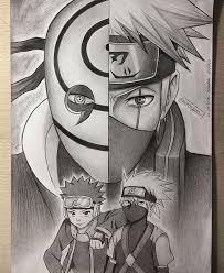 No Bonds Ever Break They Just Get Lost In All The Darkness That Swallowed It Naruto Sketch Naruto Drawings Naruto Art