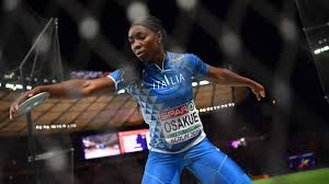 Daisy osakue (born 16 january 1996) is an italian female discus thrower who came 5th at the 2018 european athletics championships. Athletics European Daisy Osakue Fifth In The Discus Disappointment For The Relay