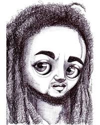 Bob Marley Big Eyes Doll Bob Marley Coloring Pages