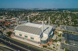 Spurs championship alamodome celebration 2014. Alamodome Stadium Montana Streets San Antonio Sports Venue San Antonio San Antonio Spurs Stadium