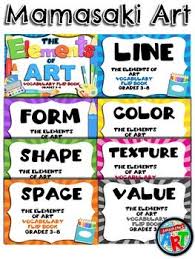 The Elements Of Art Unit Grades 3 8 Elements Of Art Art Worksheets 7 Elements Of Art