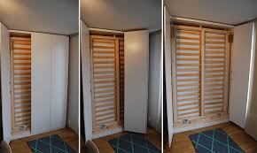 We Hid A Full Size Murphy Bed In Our Ikea Closet Ikea Hackers Murphy Bed Diy Murphy Bed Ikea Murphy Bed Plans